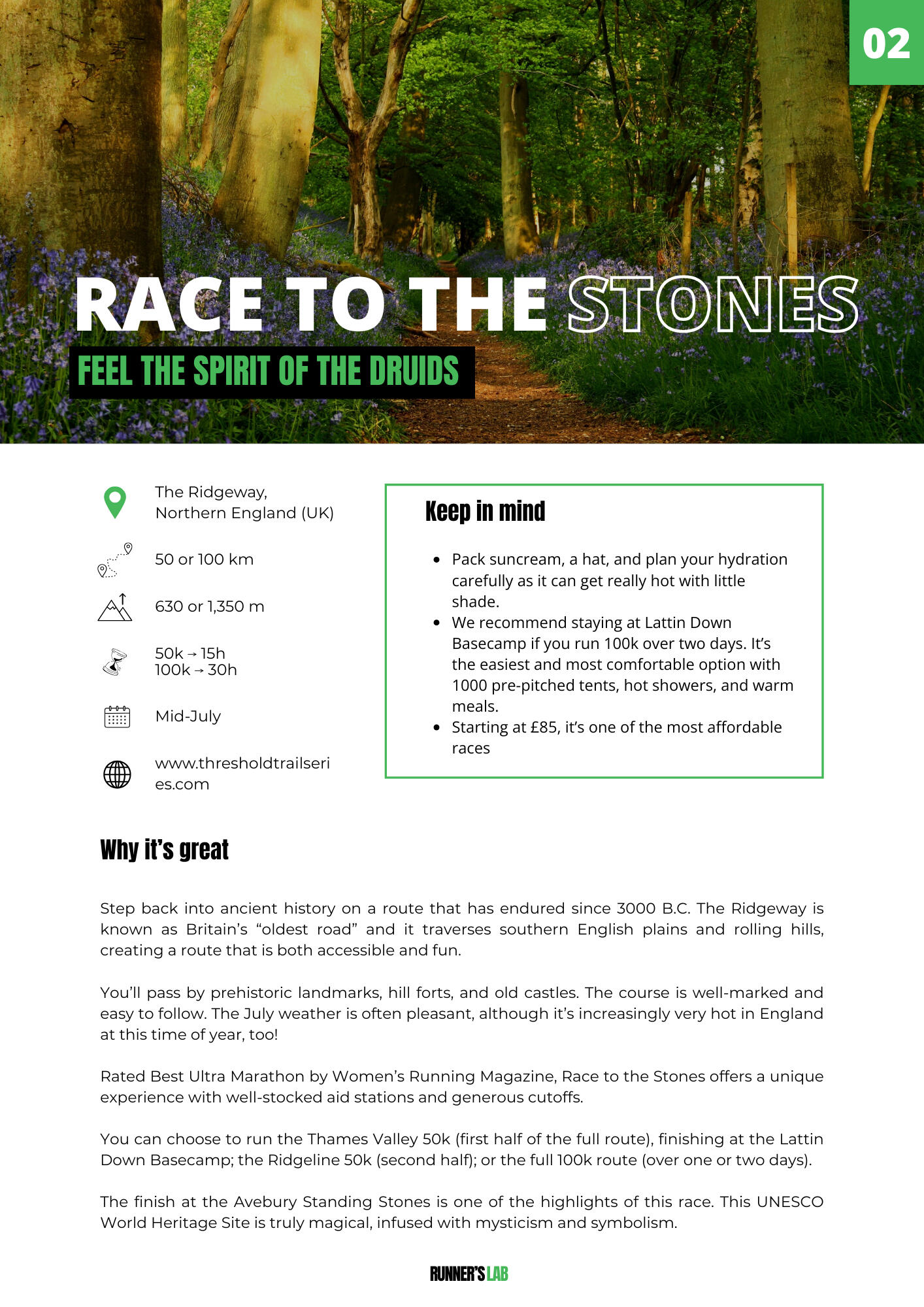 Race to the Stones